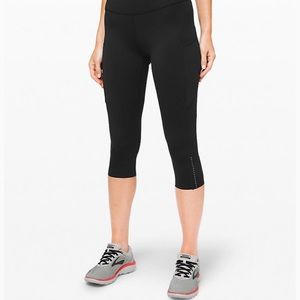 Lululemon - fast and free crop leggings
